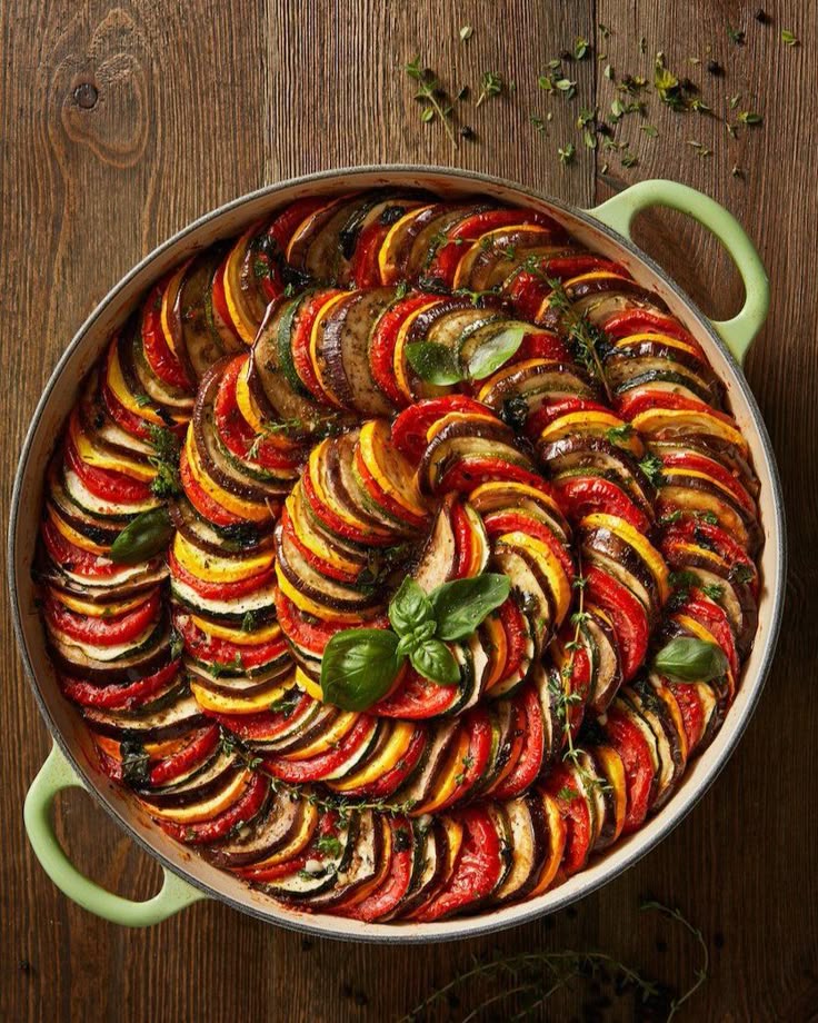 Provençal Ratatouille with summer vegetables